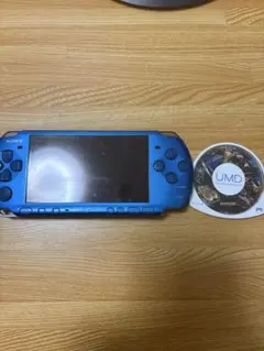 青色 PSP 本体 3000 おまけ