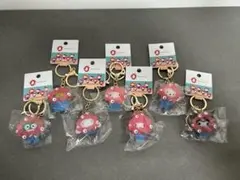 サンリオ　ミャクミャク　キーホルダークリアカラー　全7種　コンプリート