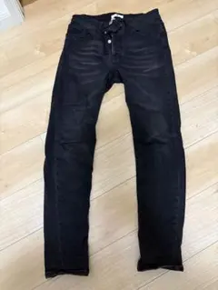 値下げ可能　PMDS ブラックデニムパンツのサムネイル