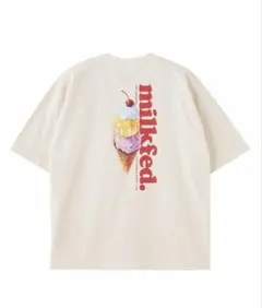 ⭐️新品⭐️ミルクフェド ICE CREAM WIDE S/S TEEのサムネイル