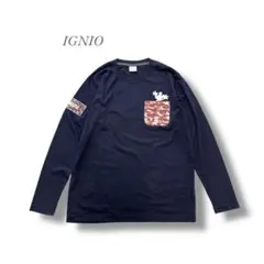 【IGNIO】イグニオ ロンT (S) ネイビー アルペン ミッキーマウス