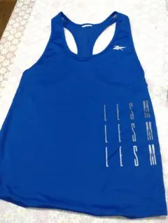 Reebok LES MILLS タンク トップ ブルーのサムネイル