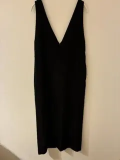 NOBLE ストレートVネックワンピース　36