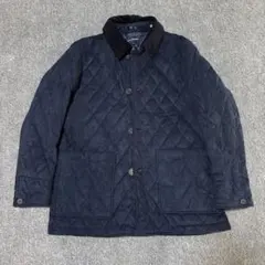 UNION STATION メンズビギ　ネイビー キルティングジャケット M