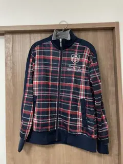 FILA チェック柄 ジップアップジャケット