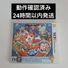 【美品】妖怪ウォッチ2 真打 ニンテンドー3DS　※メダル無し