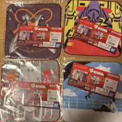一番くじ　エヴァンゲリオン　F賞　タオルアソート四種セット