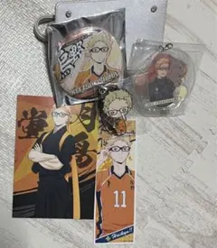 月島蛍 グッズ　まとめ売り　缶バッチ アクリルキーホルダ