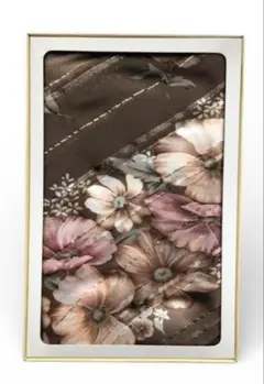 お値下げ中‼︎【新品未使用】mila schön シルク⭐︎花柄スカーフ ブラウン