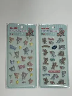 トムとジェリー プクプクシール 2シートセット