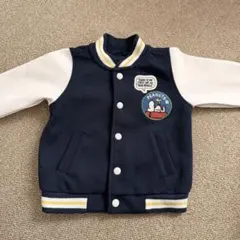 ユニクロ×スノーピー　ジャケット　スウェットスタジアムジャンパー　保育園！公園に