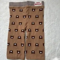 Hot Biscuits クマ柄 キッズスパッツ 100cm