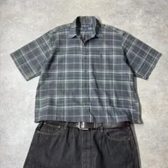 Ralph Lauren ラルフローレン 半袖チェックシャツ 短丈 cboyのサムネイル