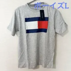 トミーヒルフィガー 半袖Tシャツ グレー ボーイズLサイズ