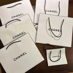 CHANEL ショップ袋 6枚セット まとめ売り