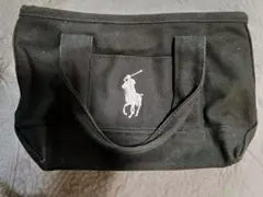 POLO RALPH LAUREN ポロラルフローレン トートバッグ★ブラックのサムネイル