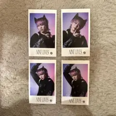 超特急　シューヤ　NINE LIVES ミニフォト　4枚セット