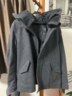 green label relaxing メルトンモッズコート