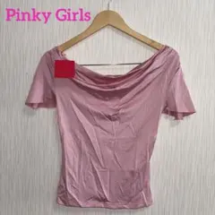 Pinky Girls トップス 半袖 Tシャツ ピンク Sサイズ 新品未使用のサムネイル