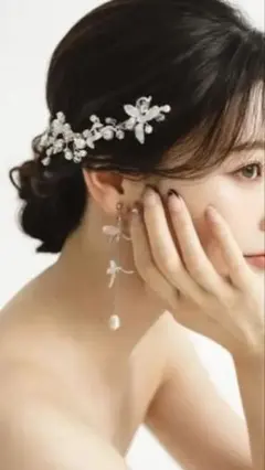 ヘアアクセサリー BRIDE ME ヘッドドレス　ウェディング　ブライダル