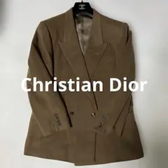 Christian Diorディオール　カシミヤダブルブレストジャケットブレザー
