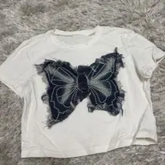 SHEIN ミニ丈Tシャツ