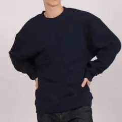 希少サイズ】ヒューゴボス 現行 コットンセーター ニット 