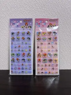 パワパフシール正規品 タイルシール タイルみたいなシール パワーパフガールズ