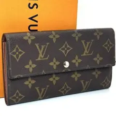美品 ルイヴィトン モノグラム ポルトフォイユ サラ 10カード 長財布 財布