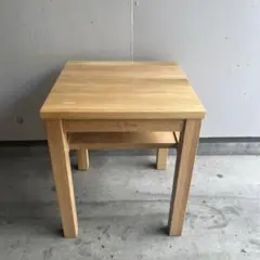 ⭐️送料無料⭐️美品⭐️希少レア⭐️２脚セット⭐️無印⭐️無垢材サイドテーブルベンチ⭐️オーク ☘️送料無料⭐️美品⭐️廃盤レア⭐️2脚セット⭐️無印