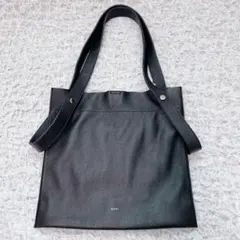 美品✨BEAURE 別注 カウレザー 2WAY A4トート ブラックのサムネイル
