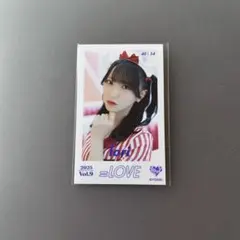 野口衣織 ミニフォト シークレット LOVE イコラブ 野口衣織ちゃん ミニフォトカード レア 黒衣装