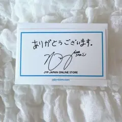 twice ジヒョ jyp サンキューカード トレカ