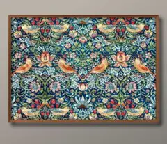 8025■A3アートポスター『ウィリアム・モリス』絵画 イラスト マット