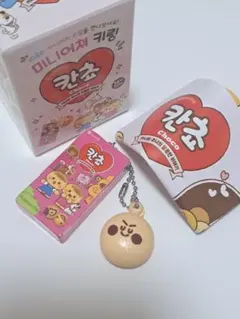 韓国限定 カンチョ ミニチュアキーリング　キーホルダー　ジョングクのサムネイル