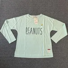 未使用●スヌーピー SNOOPY 長袖 Tシャツ PEANUTS/キッズ/子供服