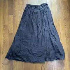 URBAN RESEARCH DOORS ロングスカート Oneサイズ　ネイビー