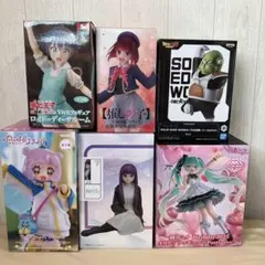 フィギュアまとめ売り プライズ 6個セット
