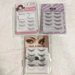 SHEIN つけまつげ 4ペア 3つセットのサムネイル
