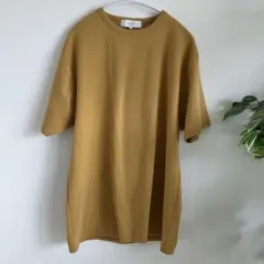 beams ビームス　Tシャツ　半袖　S マスタード　黄色　キャメルのサムネイル