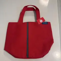 TULLY'S COFFEE トートバッグ レッドのサムネイル