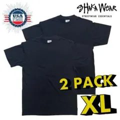 SHAKA WEAR Tシャツ 2XLサイズ 2枚セット ブラック 黒 無地