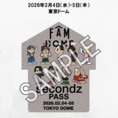 timelesz 東京ドーム 会場特典 布ステッカー