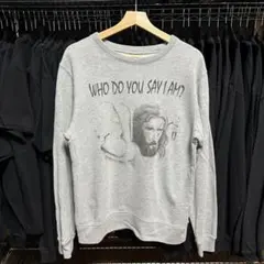 【即発】Jesus ジーザス グレー スウェット M相当