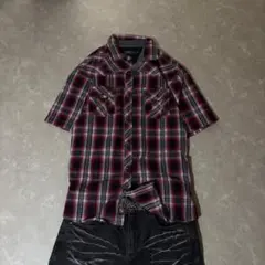 check shirt archive y2k 平成ギャル お兄 ギャル男