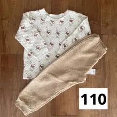 UNIQLO ユニクロベビー　キルトパジャマ　長袖　くまのプーさん　110