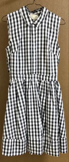 tocco closet ノースリーブギンガムチェックシャツワンピースのサムネイル