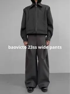 BAOVICTO 23ss 変形ワイドスラックス　深水光太 BAOVICTO 23ss 変形ワイドスラックス 深水光太 BAOVICTO 変形