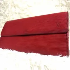 5143◯ ルイヴィトン エピ 長財布 ポシェット ポルト モネ クレディ 