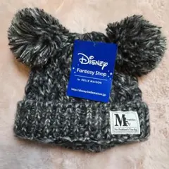 ミッキー　 耳付きニット帽